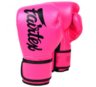 Перчатки боксерские Fairtex (BGV-14 pink/black)